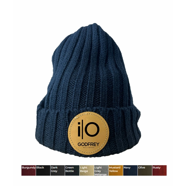 Atlantis Headwear Shore - Sustainable Knit Cuffed Beanie Hat - Atlantis Headwear Shore - Sustainable Knit Cuffed Beanie Hat - Image 11 of 12