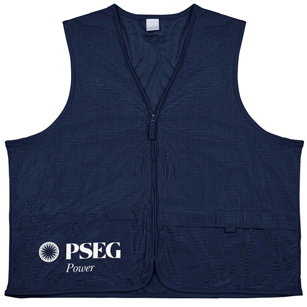 100% Polyester Premium Safety Vest - 100% Polyester Premium Safety Vest - Image 11 of 24