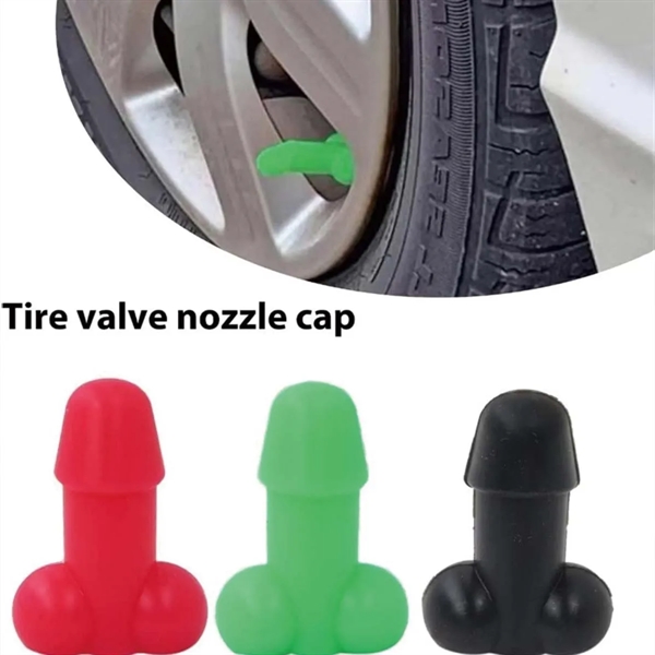 Funny Tire Valve Nozzle Cap - Funny Tire Valve Nozzle Cap - Image 4 of 4
