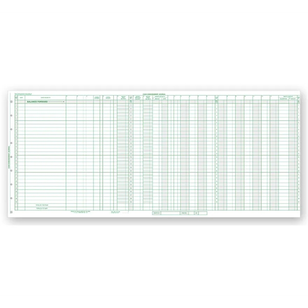 Custom General Expense Journals For One Writes