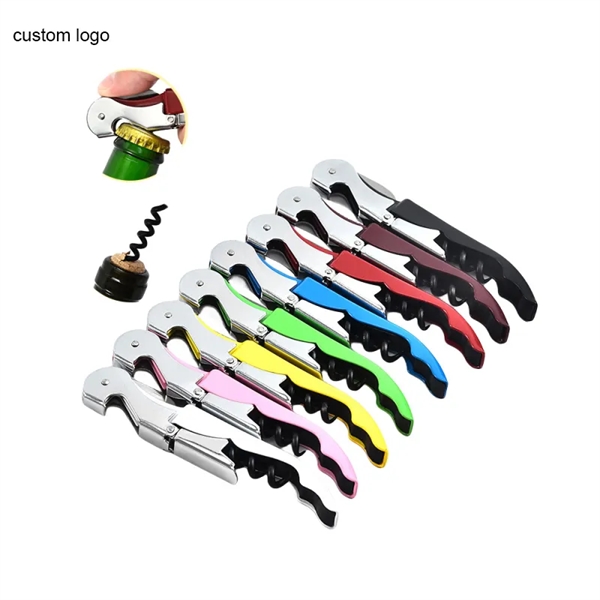3 in 1 Corkscrew Wine Opener with Foil Cutter - 3 in 1 Corkscrew Wine Opener with Foil Cutter - Image 0 of 5