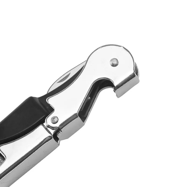3 in 1 Corkscrew Wine Opener with Foil Cutter - 3 in 1 Corkscrew Wine Opener with Foil Cutter - Image 5 of 5