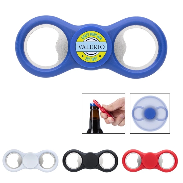 Stress Reliever Fun Fidget Spinner Bottle Opener - Stress Reliever Fun Fidget Spinner Bottle Opener - Image 0 of 4