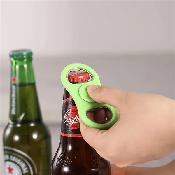 Stress Reliever Fun Fidget Spinner Bottle Opener - Stress Reliever Fun Fidget Spinner Bottle Opener - Image 3 of 4