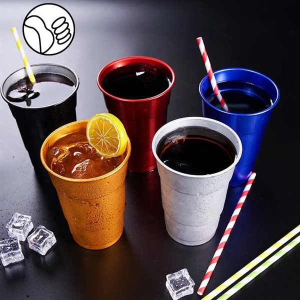 20 Oz. Aluminum Cup - 20 Oz. Aluminum Cup - Image 3 of 4