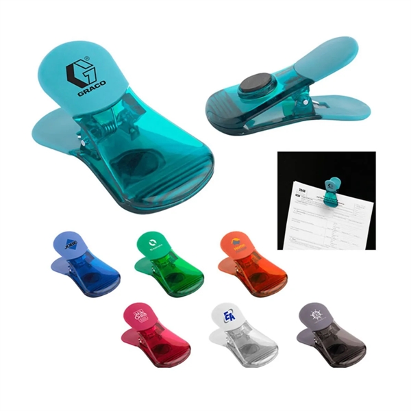 Fridge Magnet Food Sealing Bag Clip - Fridge Magnet Food Sealing Bag Clip - Image 0 of 7