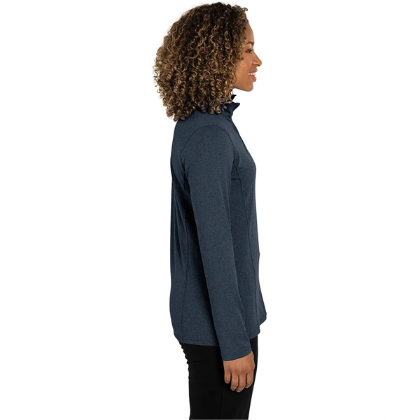 Women's Heathered Eco-Logic Stretch Quarter Zip - Women's Heathered Eco-Logic Stretch Quarter Zip - Image 14 of 25