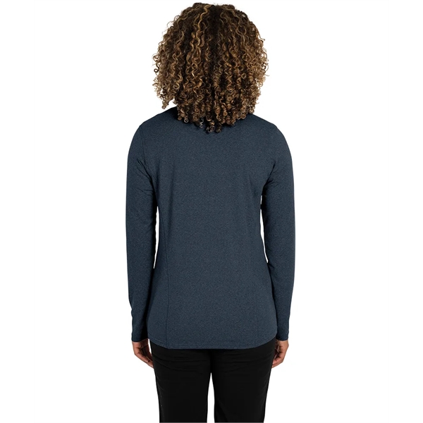 Women's Heathered Eco-Logic Stretch Quarter Zip - Women's Heathered Eco-Logic Stretch Quarter Zip - Image 13 of 25