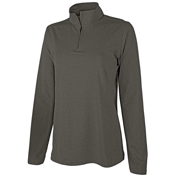 Women's Heathered Eco-Logic Stretch Quarter Zip - Women's Heathered Eco-Logic Stretch Quarter Zip - Image 3 of 25
