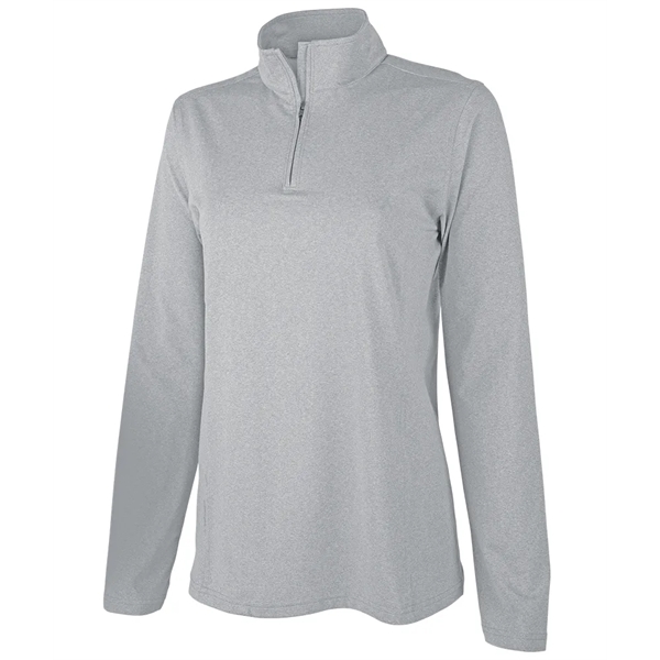 Women's Heathered Eco-Logic Stretch Quarter Zip - Women's Heathered Eco-Logic Stretch Quarter Zip - Image 9 of 25
