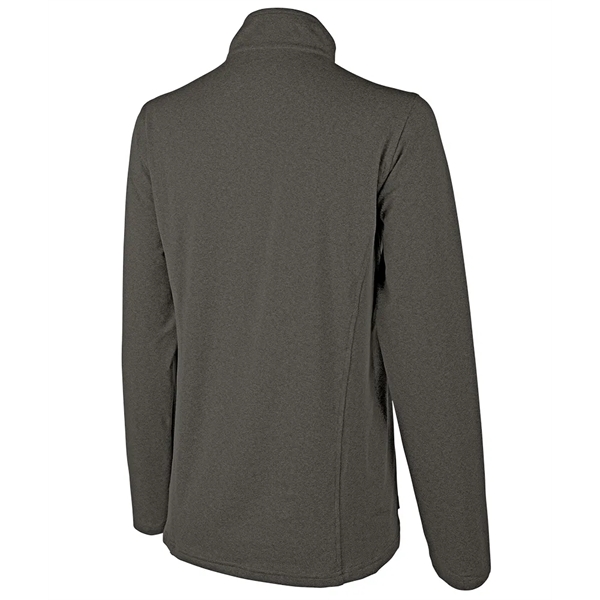 Women's Heathered Eco-Logic Stretch Quarter Zip - Women's Heathered Eco-Logic Stretch Quarter Zip - Image 4 of 25