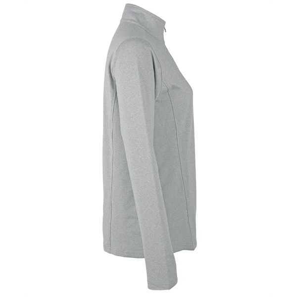 Women's Heathered Eco-Logic Stretch Quarter Zip - Women's Heathered Eco-Logic Stretch Quarter Zip - Image 11 of 25