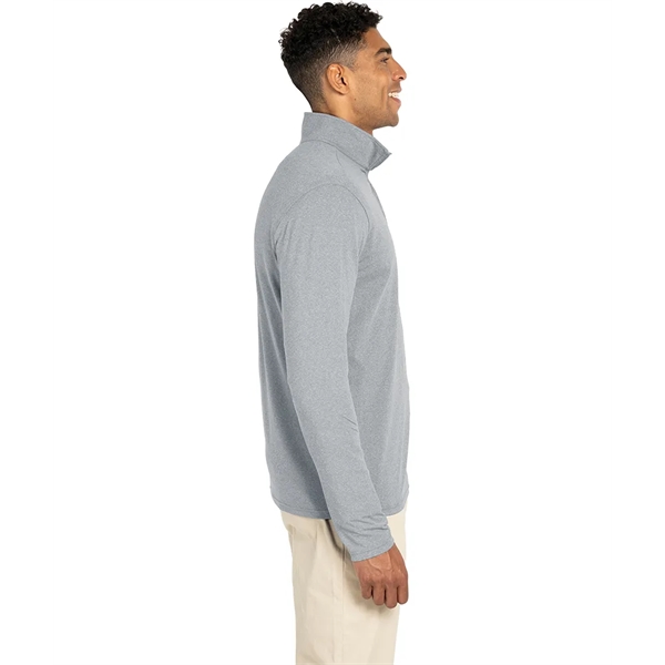 Men's Heathered Eco-Logic Stretch Quarter Zip - Men's Heathered Eco-Logic Stretch Quarter Zip - Image 14 of 25