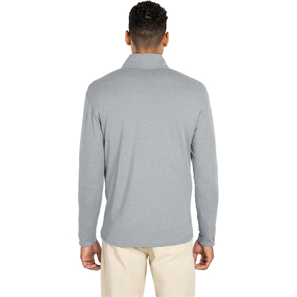 Men's Heathered Eco-Logic Stretch Quarter Zip - Men's Heathered Eco-Logic Stretch Quarter Zip - Image 13 of 25