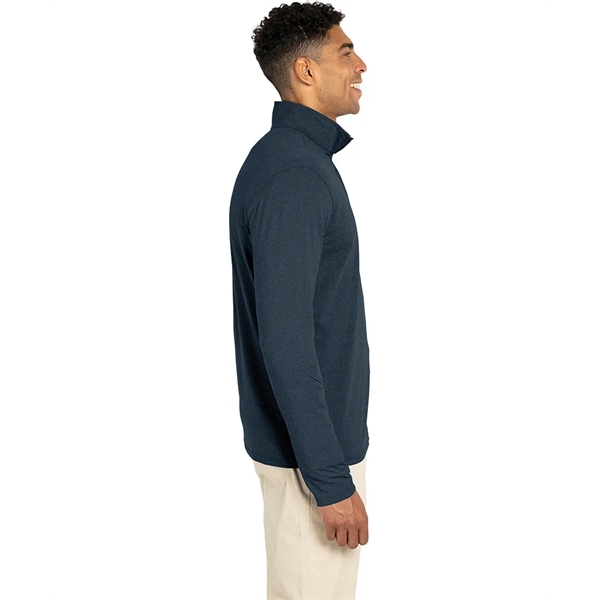 Men's Heathered Eco-Logic Stretch Quarter Zip - Men's Heathered Eco-Logic Stretch Quarter Zip - Image 2 of 25