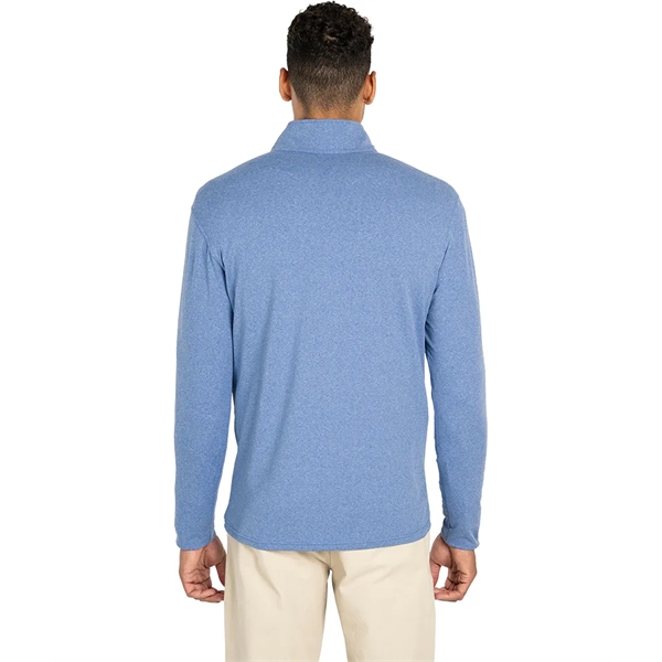 Men's Heathered Eco-Logic Stretch Quarter Zip - Men's Heathered Eco-Logic Stretch Quarter Zip - Image 19 of 25