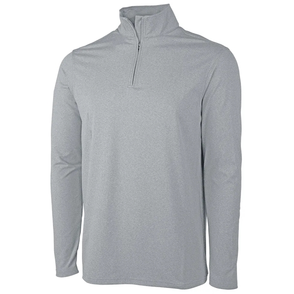 Men's Heathered Eco-Logic Stretch Quarter Zip - Men's Heathered Eco-Logic Stretch Quarter Zip - Image 15 of 25