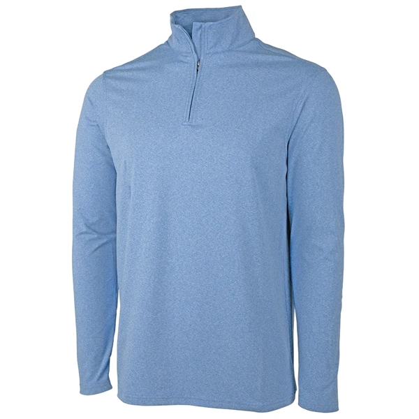 Men's Heathered Eco-Logic Stretch Quarter Zip - Men's Heathered Eco-Logic Stretch Quarter Zip - Image 21 of 25