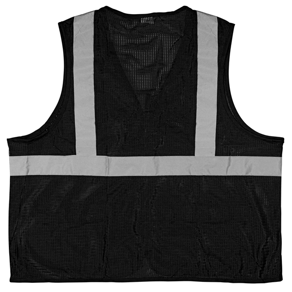 100% Polyester Premium Reflective Safety Vest - 100% Polyester Premium Reflective Safety Vest - Image 9 of 18