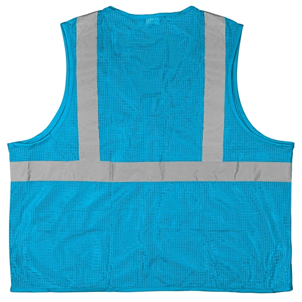 100% Polyester Premium Reflective Safety Vest - 100% Polyester Premium Reflective Safety Vest - Image 11 of 18