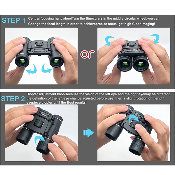 Foldable Mini Compact Pocket Binoculars