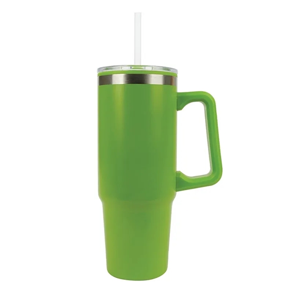 Zane 30 oz. Steel/PP Liner Travel Mug - Zane 30 oz. Steel/PP Liner Travel Mug - Image 1 of 13