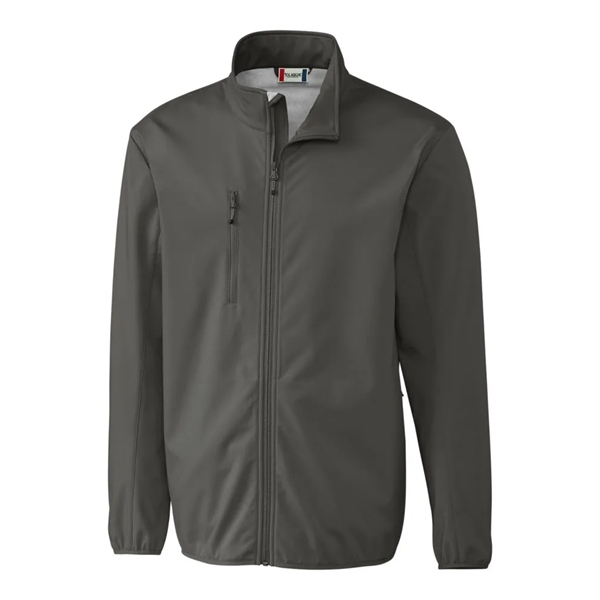 Clique Trail Eco Stretch Softshell Full Zip Mens Jacket - Clique Trail Eco Stretch Softshell Full Zip Mens Jacket - Image 7 of 8
