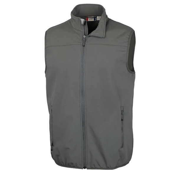 Clique Trail Eco Stretch Softshell Full Zip Mens Vest - Clique Trail Eco Stretch Softshell Full Zip Mens Vest - Image 4 of 5