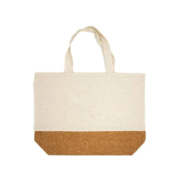 Linen and Cork Tote Bag - Linen and Cork Tote Bag - Image 1 of 2