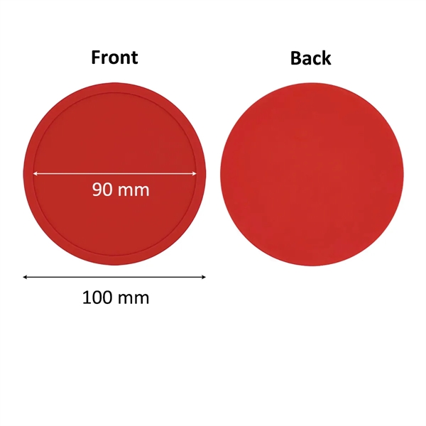 Non Slip Silicone Drink Coasters - Non Slip Silicone Drink Coasters - Image 1 of 1