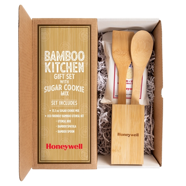 Bamboo Kitchen Gift Set with Sugar Cookie Mix - Bamboo Kitchen Gift Set with Sugar Cookie Mix - Image 4 of 4