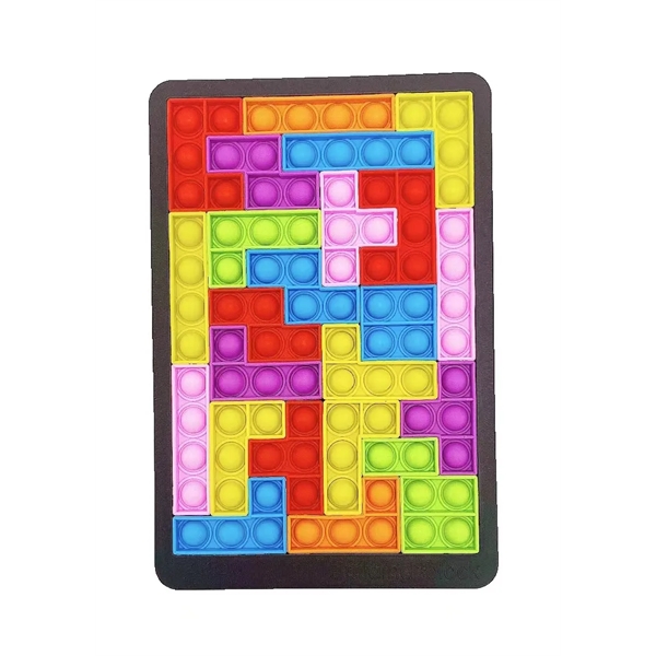 Building Block Bubble Fidget Toys - Building Block Bubble Fidget Toys - Image 1 of 2