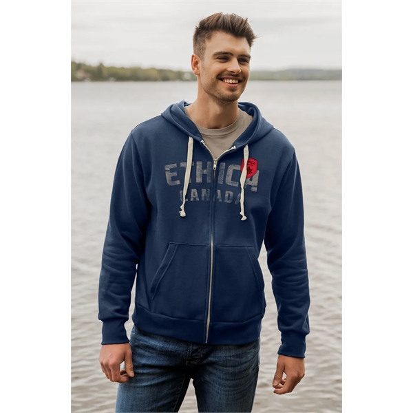 Unisex hooded full zip sweatshirt - Unisex hooded full zip sweatshirt - Image 0 of 5