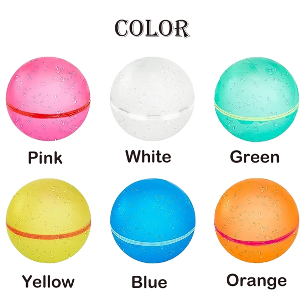Set of 6 Reusable Water Balloons - Set of 6 Reusable Water Balloons - Image 2 of 5