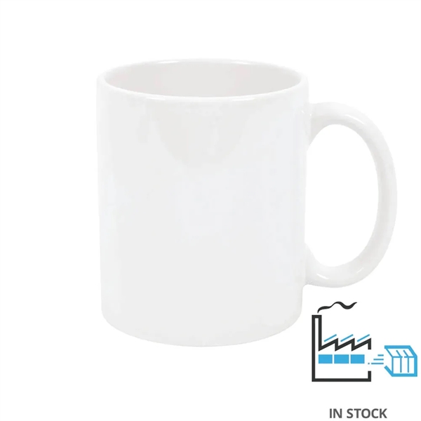 11 Oz Ceramic Full Sublimation Coffee Mug. - 11 Oz Ceramic Full Sublimation Coffee Mug. - Image 1 of 1