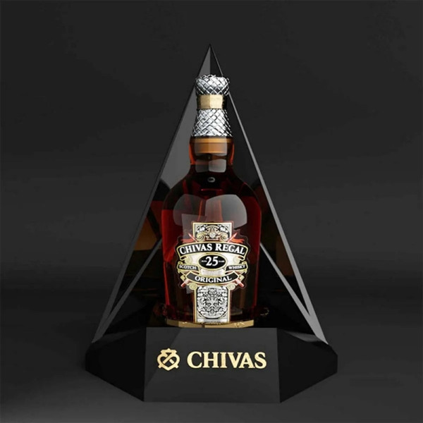 Custom Led Lighted Liquor Bottle Display Shelf - Custom Led Lighted Liquor Bottle Display Shelf - Image 1 of 3