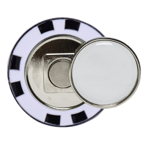 Metal Poker Chip with Magnetic Ball Marker - Metal Poker Chip with Magnetic Ball Marker - Image 13 of 13