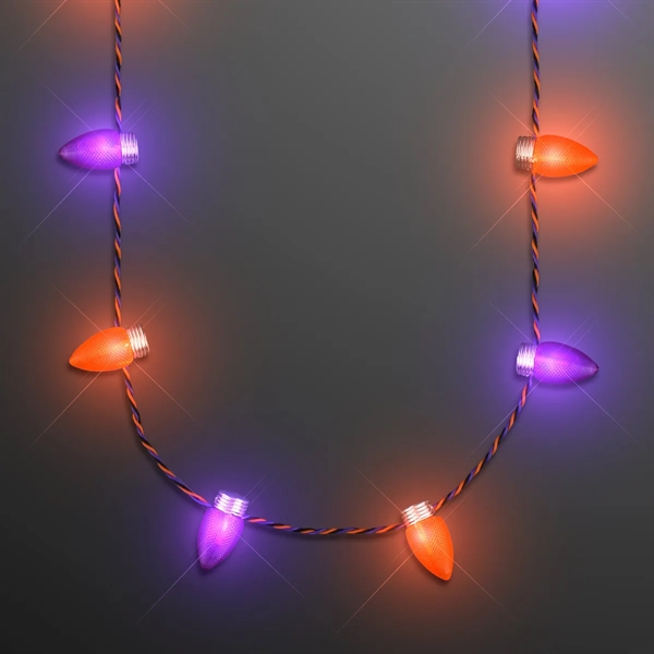 Holiday Light Necklaces With 1" Bulbs - Holiday Light Necklaces With 1" Bulbs - Image 3 of 4
