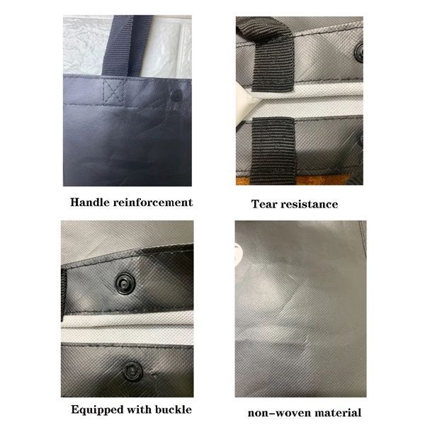 Laminated Non-Woven Shopping Bag - Laminated Non-Woven Shopping Bag - Image 3 of 3