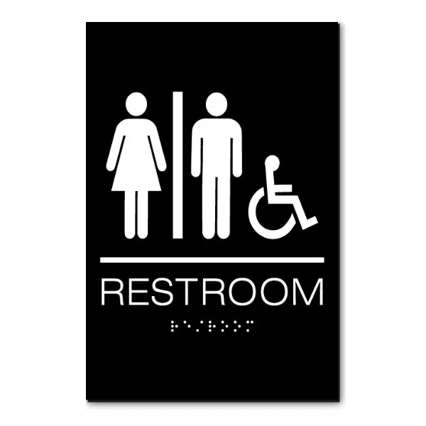 6" x 8" - Acrylic ADA Compliant Signs - 6" x 8" - Acrylic ADA Compliant Signs - Image 1 of 1