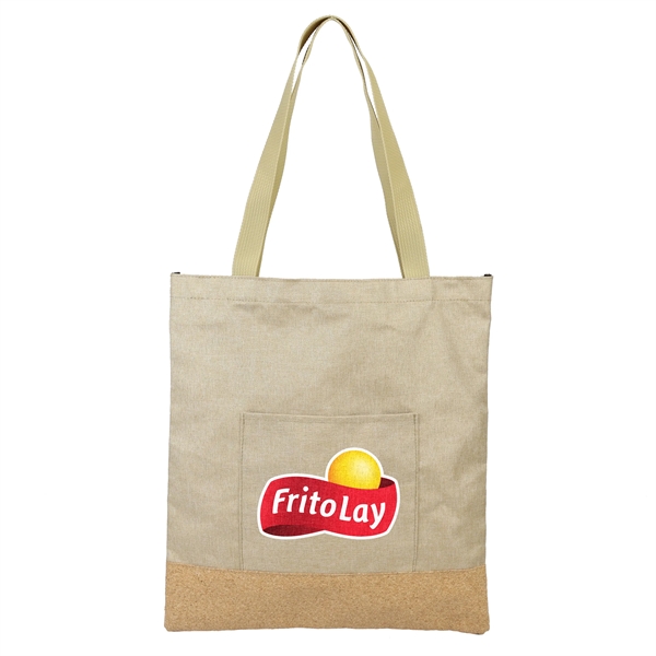 Cork & Polyester Tote 4CP