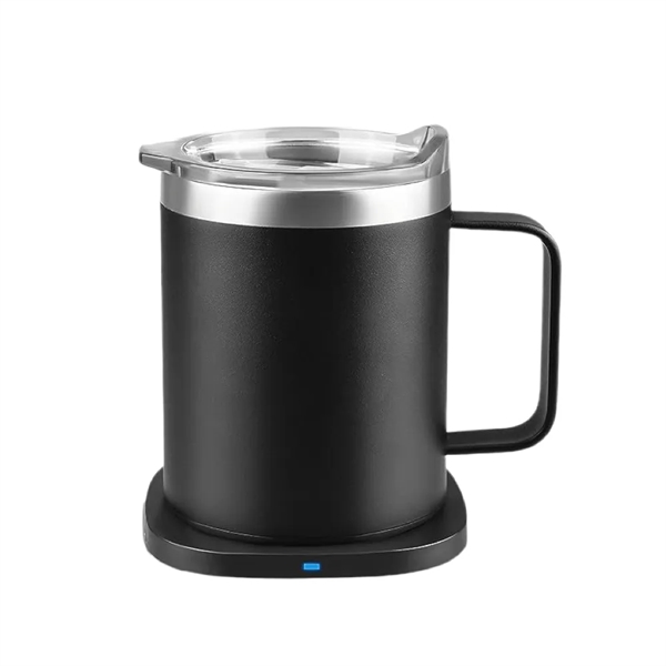 12oz. Coffee Mug Warmer Set With Wireless Charging - 12oz. Coffee Mug Warmer Set With Wireless Charging - Image 1 of 6