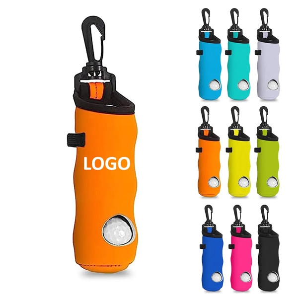 Golf Ball Carry Bag with Light Weight Hook - Golf Ball Carry Bag with Light Weight Hook - Image 0 of 2