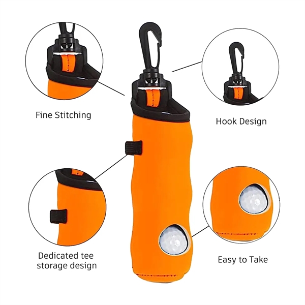 Golf Ball Carry Bag with Light Weight Hook - Golf Ball Carry Bag with Light Weight Hook - Image 2 of 2