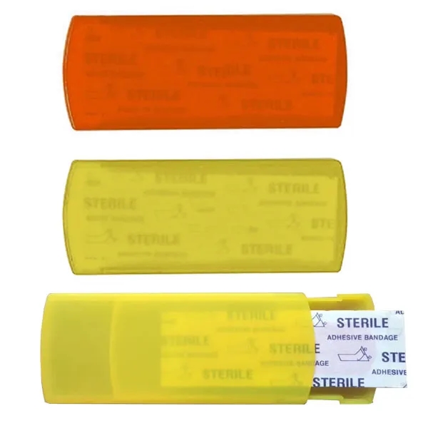 Imprinted Plastic Bandage Dispenser - Imprinted Plastic Bandage Dispenser - Image 1 of 3