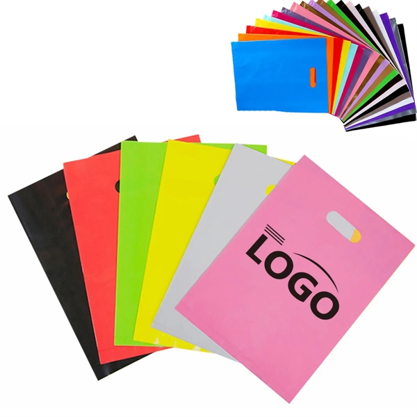 Plastic Four-Finger Tote Bag - Plastic Four-Finger Tote Bag - Image 0 of 2