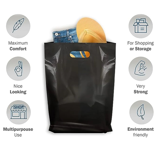 Plastic Four-Finger Tote Bag - Plastic Four-Finger Tote Bag - Image 1 of 2