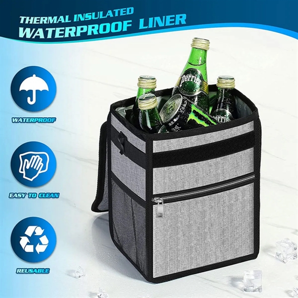 Car Organizer Trash Can Storage Bag - Car Organizer Trash Can Storage Bag - Image 3 of 3