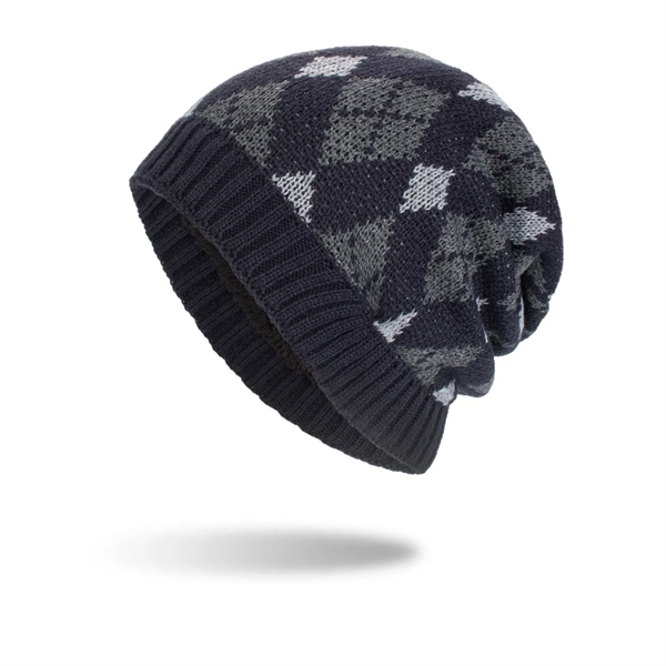 Warm Thick Knit Hat - Warm Thick Knit Hat - Image 3 of 5