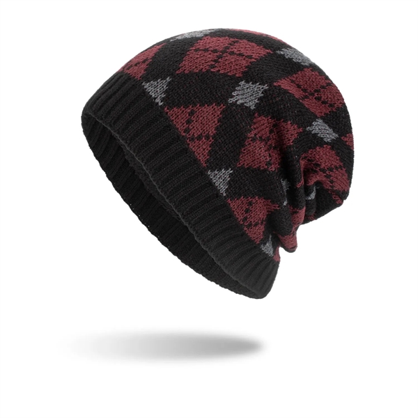 Warm Thick Knit Hat - Warm Thick Knit Hat - Image 4 of 5
